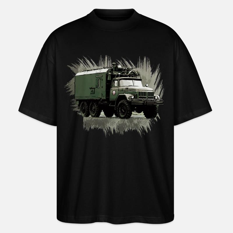 ZIL 131 KO - Stanley/Stella Oversized Unisex Bio T-Shirt Blaster 2.0 - Schwarz