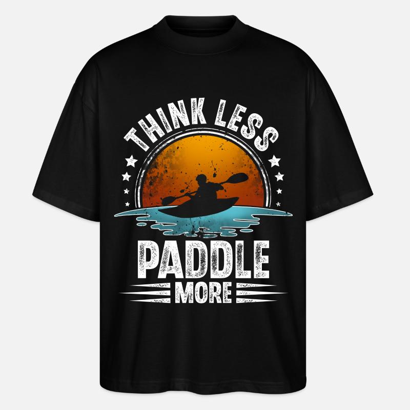 Kayak Kayaking Paddle Kayaker Kayaker - T-shirt bio Blaster 2.0 coupe oversize Stanley/Stella Unisexe - noir
