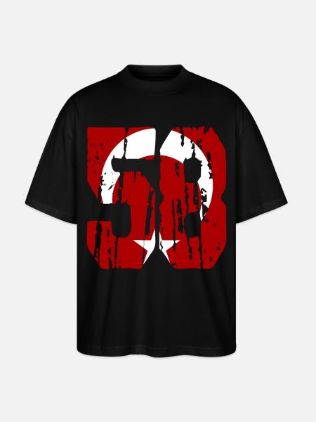 Sivas 58 used - Stanley/Stella Oversized Unisex Organic T-shirt Blaster 2.0 - black