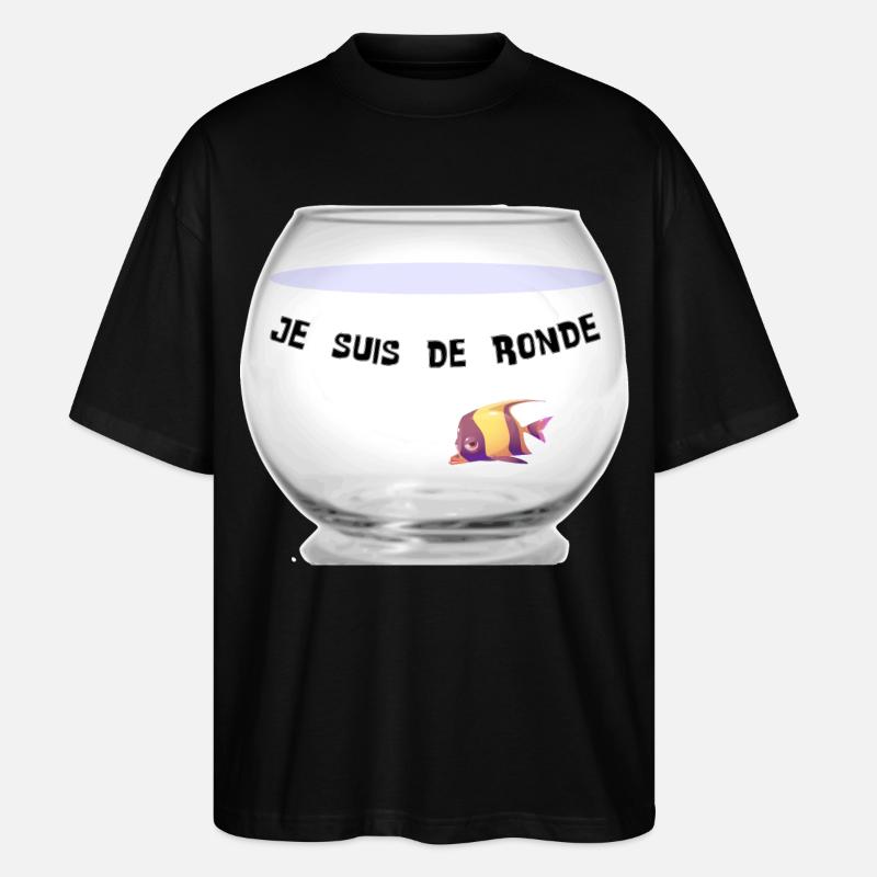 Poisson - T-shirt bio Blaster 2.0 coupe oversize Stanley/Stella Unisexe - noir