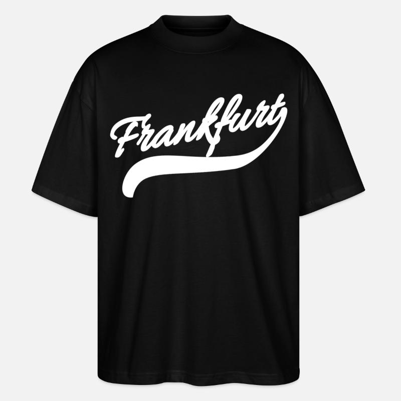 Francfort Rétro - T-shirt bio Blaster 2.0 coupe oversize Stanley/Stella Unisexe - noir