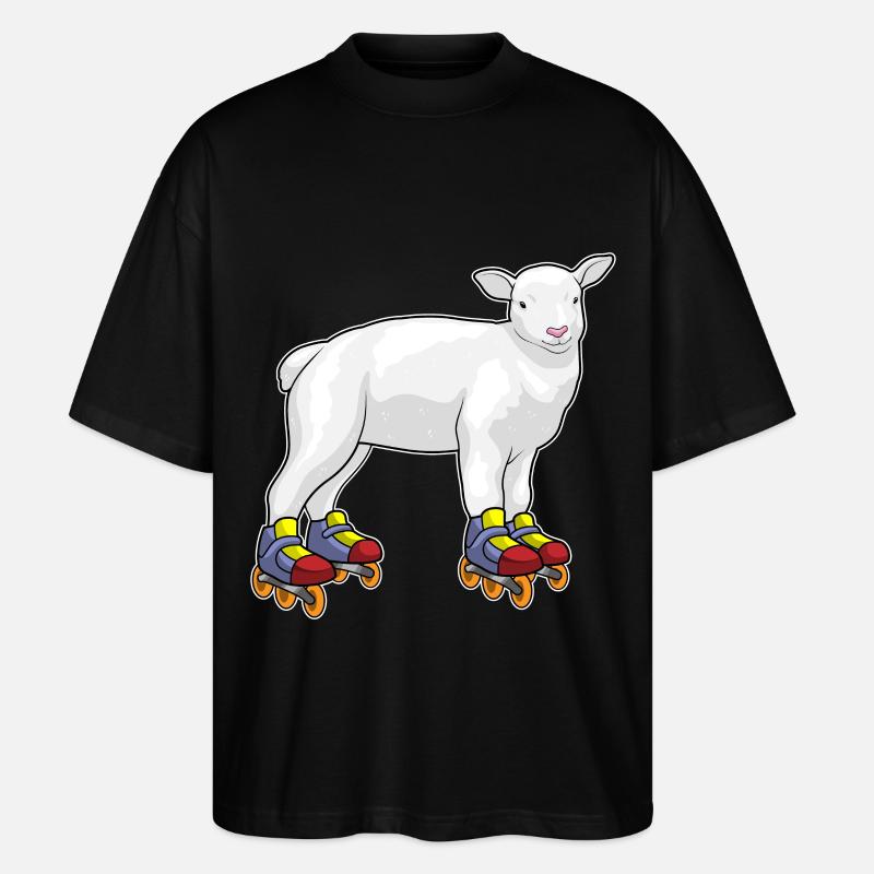 Lamm Inline skating Inline skates - Stanley/Stella Oversized Unisex Bio T-Shirt Blaster 2.0 - Schwarz