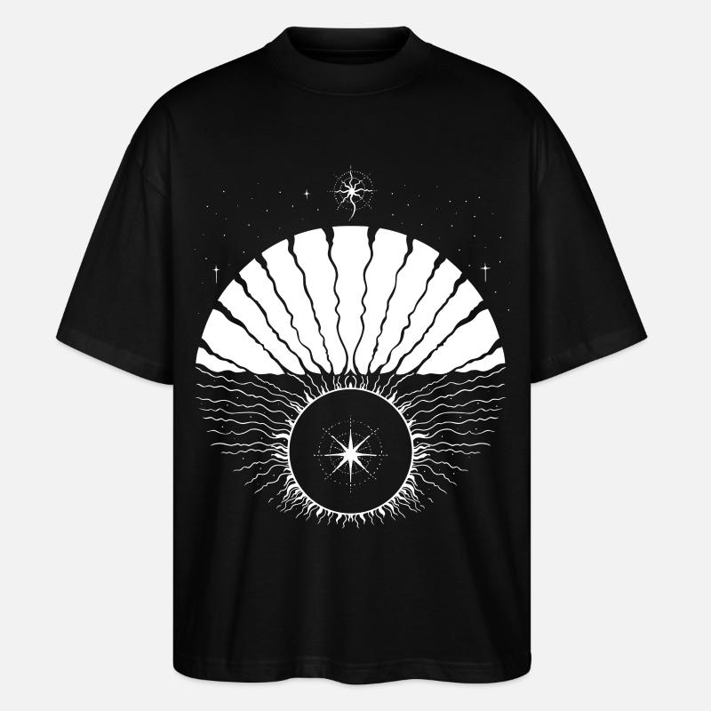 Solstice d’hiver Julmond Yule - T-shirt bio Blaster 2.0 coupe oversize Stanley/Stella Unisexe - noir