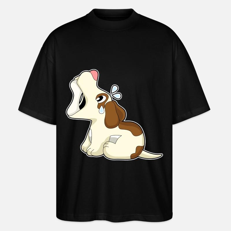 Os de chien - T-shirt bio Blaster 2.0 coupe oversize Stanley/Stella Unisexe - noir