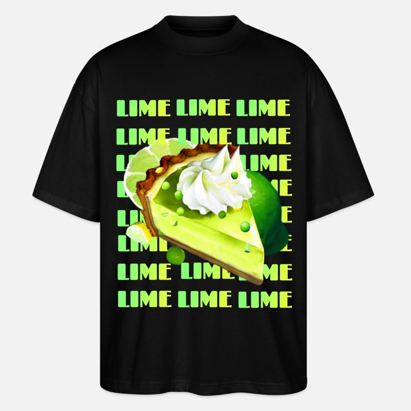 Key Lime Pie - Stanley/Stella Oversized Unisex Bio T-Shirt Blaster 2.0 - Schwarz