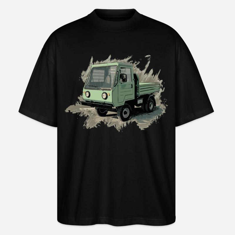 MultiCar M24 - Stanley/Stella Oversized Unisex Bio T-Shirt Blaster 2.0 - Schwarz