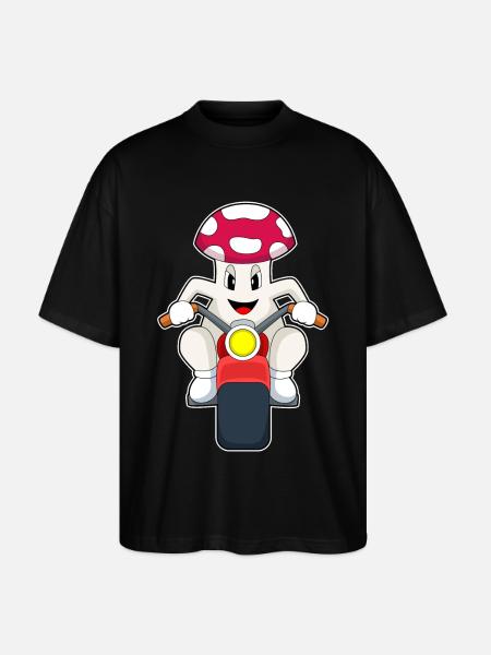 Pilz Motorcycle - Stanley/Stella Oversized Unisex Organic T-shirt Blaster 2.0 - black