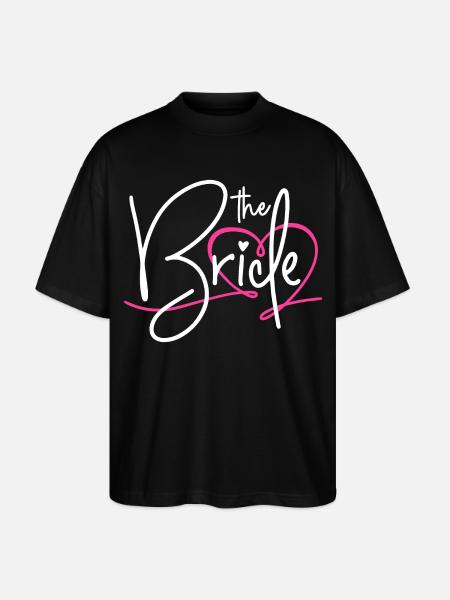 The bride - Stanley/Stella Oversized Unisex Bio T-Shirt Blaster 2.0 - Schwarz