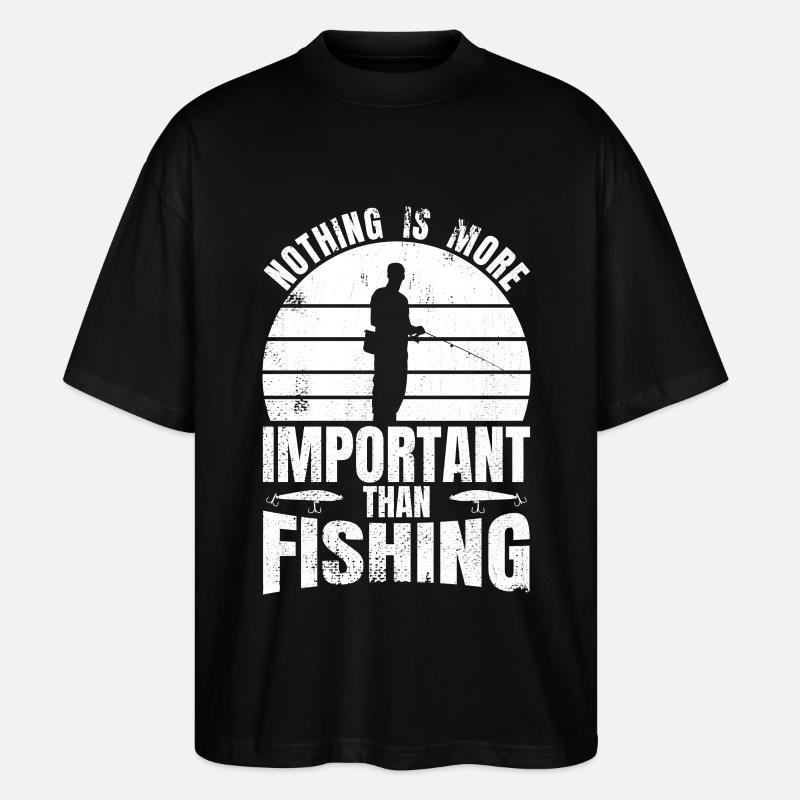 Motivation des pêcheurs - T-shirt bio Blaster 2.0 coupe oversize Stanley/Stella Unisexe - noir