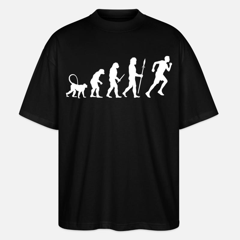 Jogger Evolution - Stanley/Stella Oversized Unisex Organic T-shirt Blaster 2.0 - black