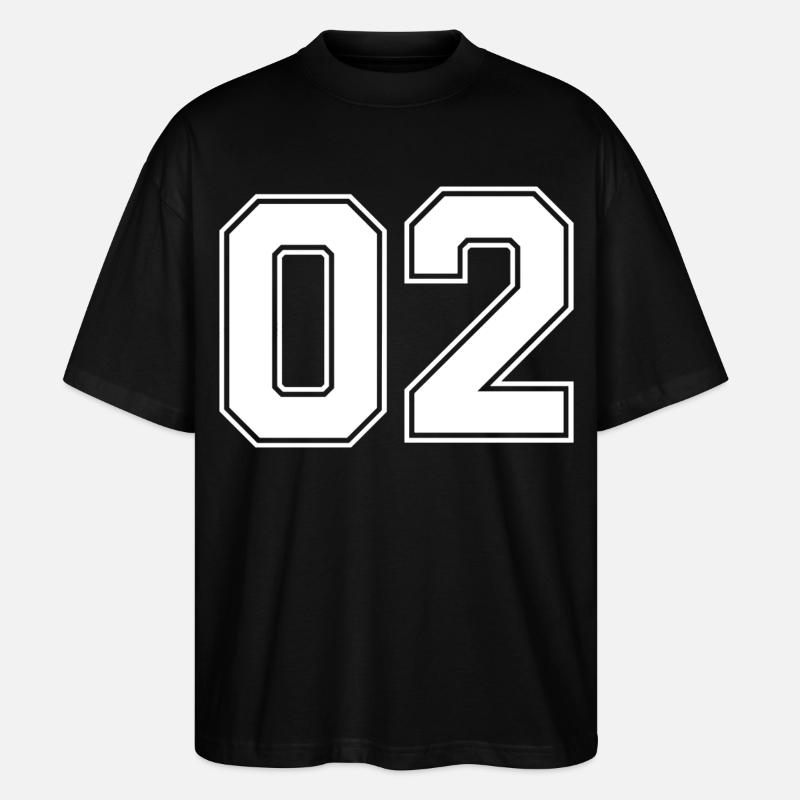 Nummer zwei 2 - Stanley/Stella Oversized Unisex Bio T-Shirt Blaster 2.0 - Schwarz
