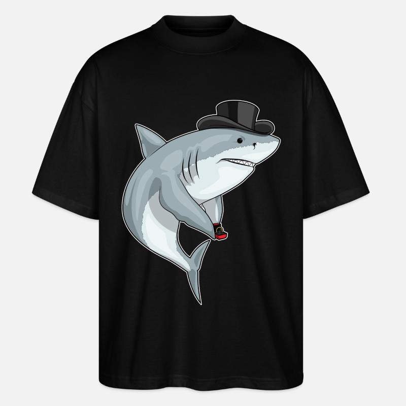 Hai Bräutigam Ehering Hochzeit - Stanley/Stella Oversized Unisex Bio T-Shirt Blaster 2.0 - Schwarz