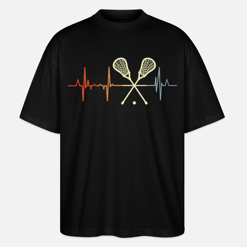Palpitations de crosse - T-shirt bio Blaster 2.0 coupe oversize Stanley/Stella Unisexe - noir
