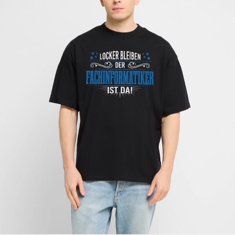 Fachinformatiker programmierer support admin Stanley/Stella Oversized Unisex Bio T-Shirt Blaster 2.0