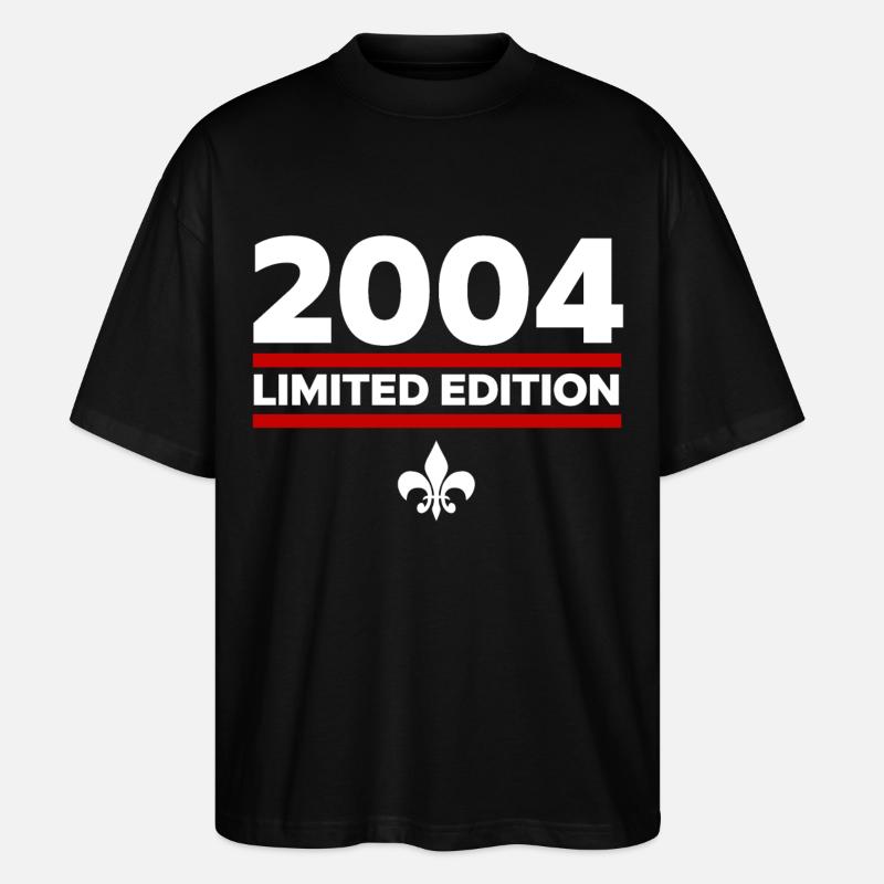 2004 Limited Edition - Stanley/Stella Oversized Unisex Bio T-Shirt Blaster 2.0 - Schwarz