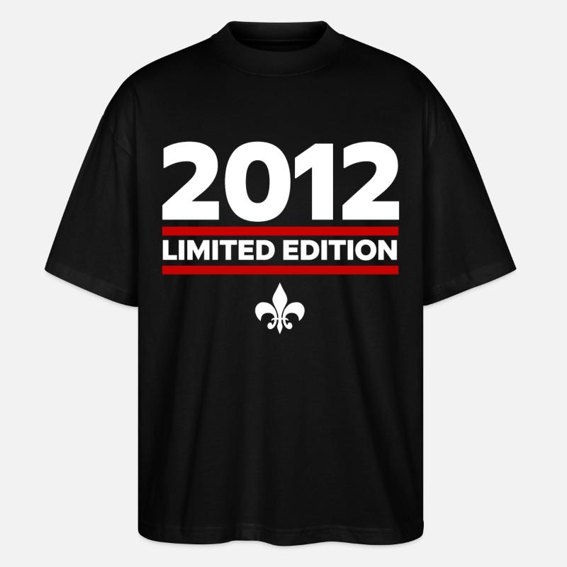 2012 Limited Edition - Stanley/Stella Oversized Unisex Bio T-Shirt Blaster 2.0 - Schwarz