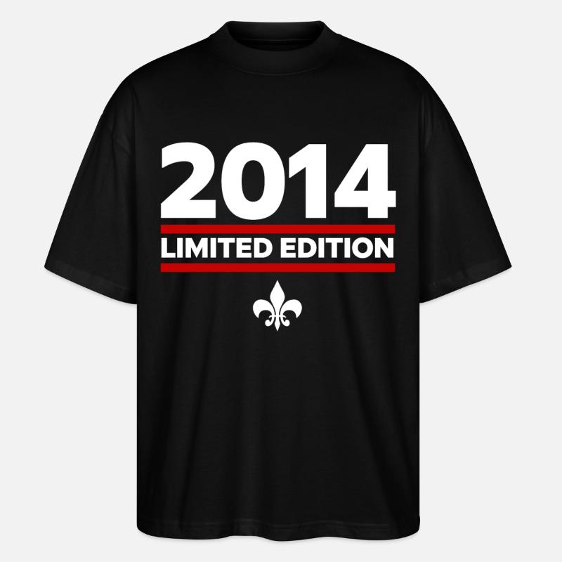 Édition limitée 2014 - T-shirt bio Blaster 2.0 coupe oversize Stanley/Stella Unisexe - noir