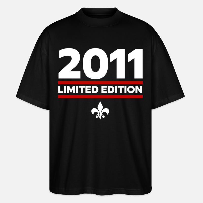 2011 Limited Edition - Stanley/Stella Oversized Unisex Bio T-Shirt Blaster 2.0 - Schwarz