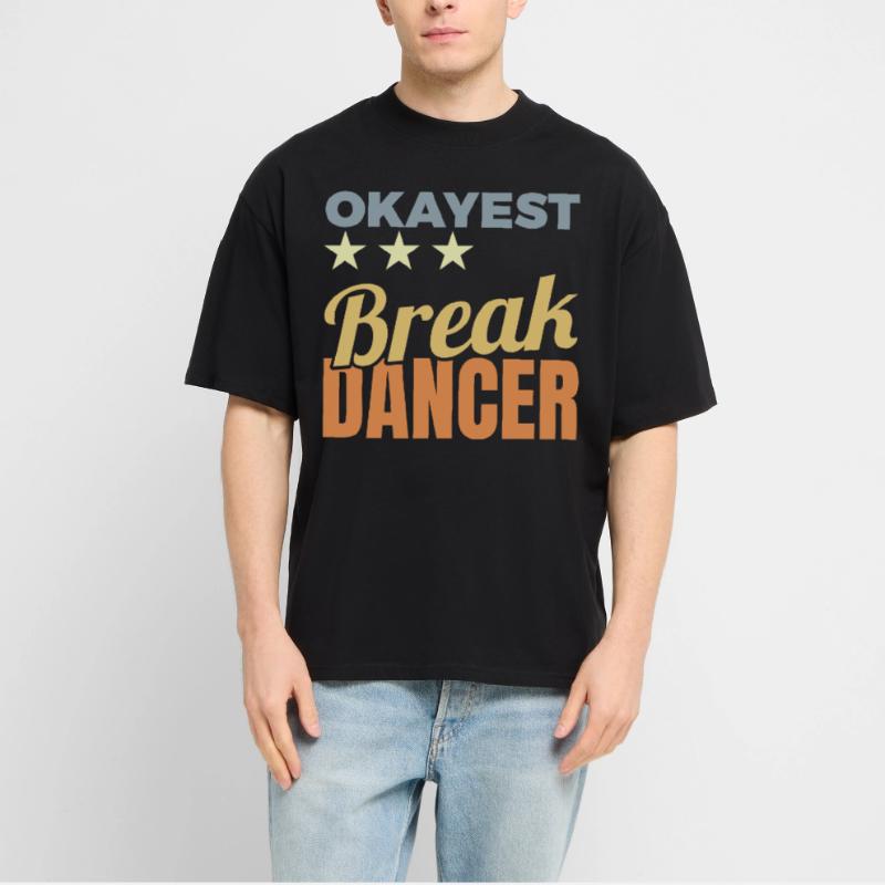 Average Breakdancer Stanley/Stella Oversized Unisex Organic T-shirt Blaster 2.0