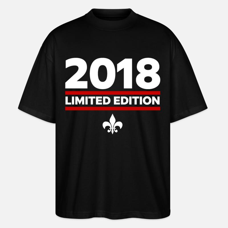 2018 Limited Edition - Stanley/Stella Oversized Unisex Bio T-Shirt Blaster 2.0 - Schwarz
