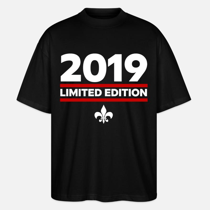 2019 Limited Edition - Stanley/Stella Oversized Unisex Bio T-Shirt Blaster 2.0 - Schwarz