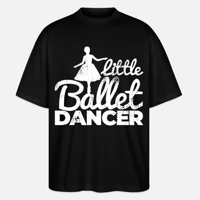 Petite danseuse de ballet - T-shirt bio Blaster 2.0 coupe oversize Stanley/Stella Unisexe - noir