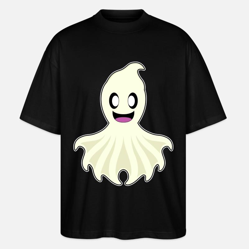 Fantôme de poulpe - T-shirt bio Blaster 2.0 coupe oversize Stanley/Stella Unisexe - noir