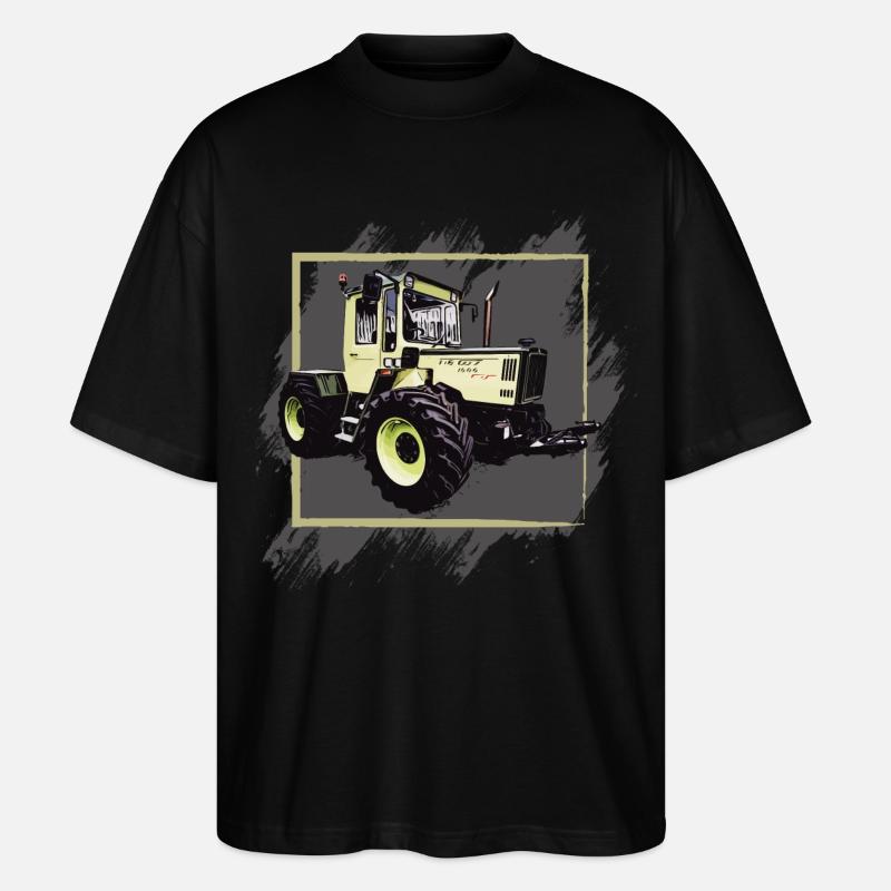 MB Traktor 1000 - Stanley/Stella Oversized Unisex Bio T-Shirt Blaster 2.0 - Schwarz