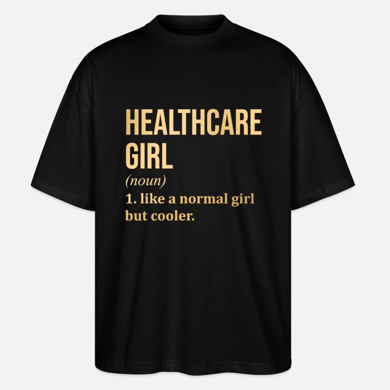 Gesundheitswesen - Stanley/Stella Oversized Unisex Bio T-Shirt Blaster 2.0 - Schwarz