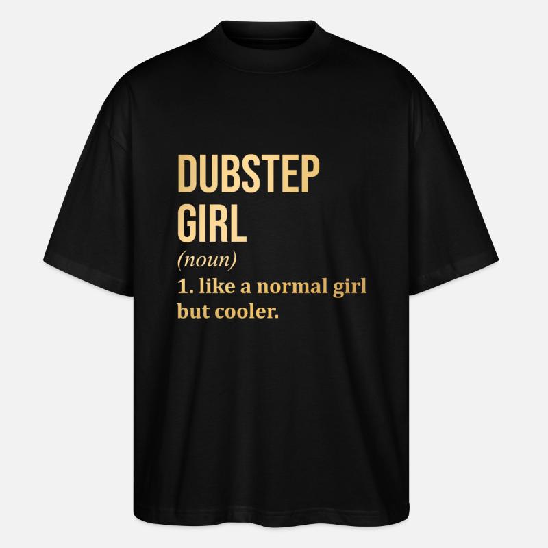 dubstep - T-shirt bio Blaster 2.0 coupe oversize Stanley/Stella Unisexe - noir