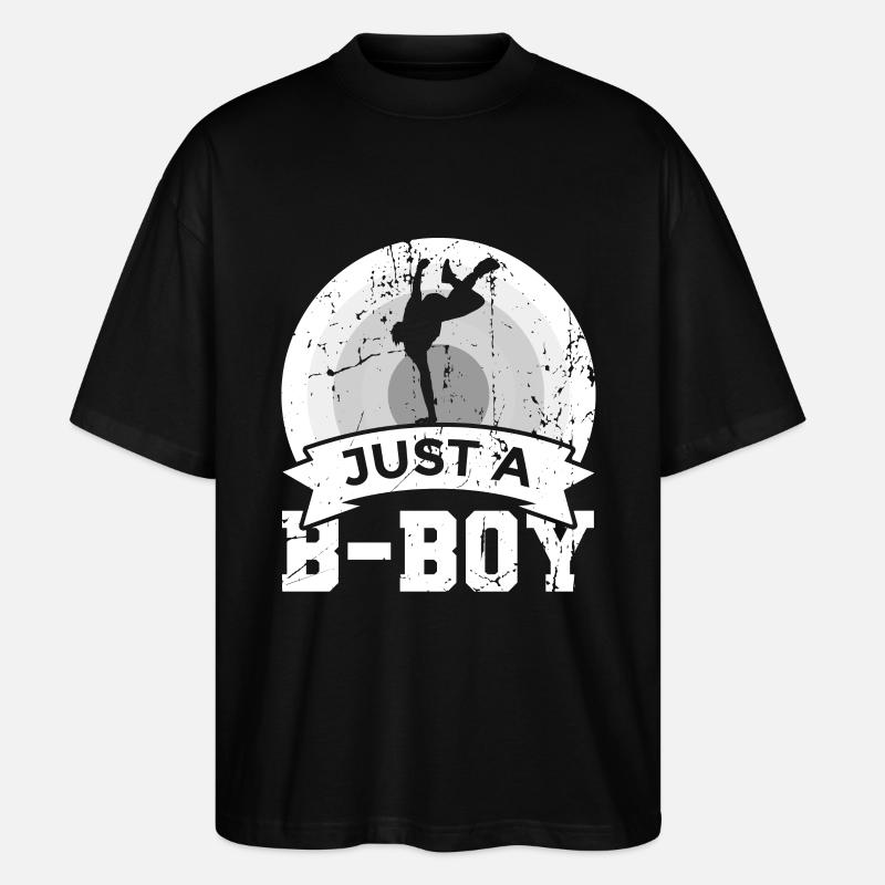 Just a B Boy - Stanley/Stella Oversized Unisex Organic T-shirt Blaster 2.0 - black
