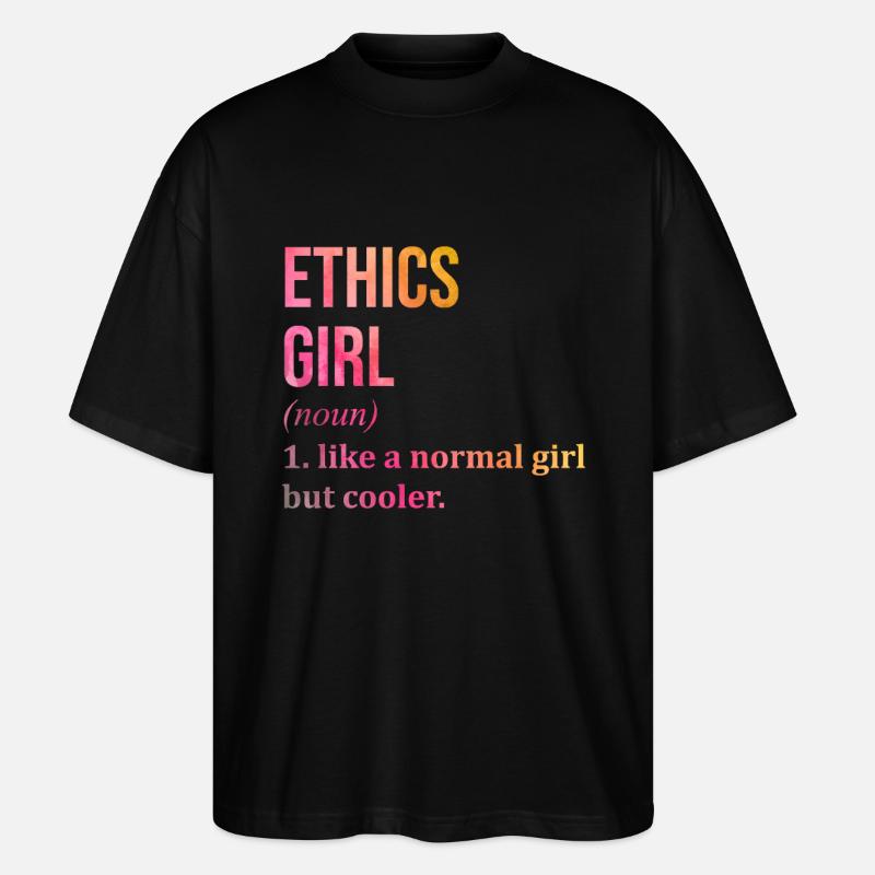Ethisch - Stanley/Stella Oversized Unisex Bio T-Shirt Blaster 2.0 - Schwarz