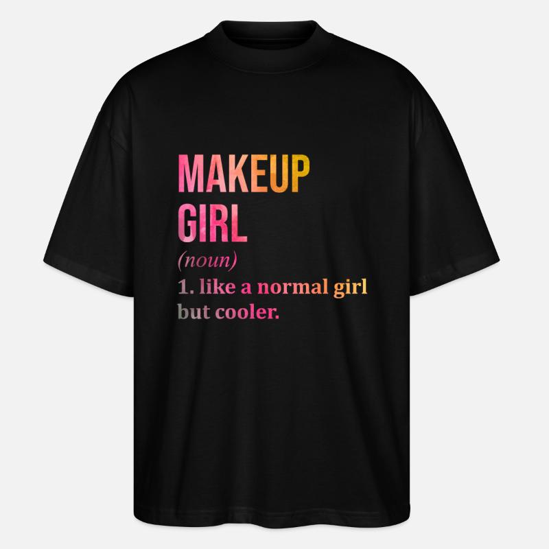 Schminke - Stanley/Stella Oversized Unisex Bio T-Shirt Blaster 2.0 - Schwarz