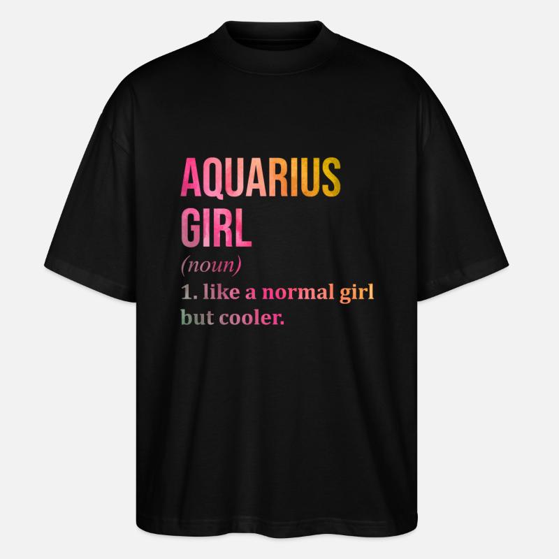 Wassermann - Stanley/Stella Oversized Unisex Bio T-Shirt Blaster 2.0 - Schwarz