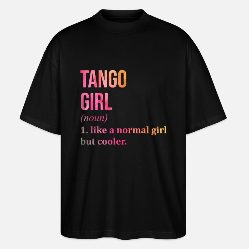 Tango - Stanley/Stella Oversized Unisex Bio T-Shirt Blaster 2.0 - Schwarz