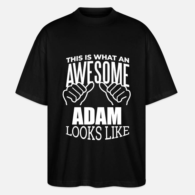 Adam - Stanley/Stella Oversized Unisex Bio T-Shirt Blaster 2.0 - Schwarz