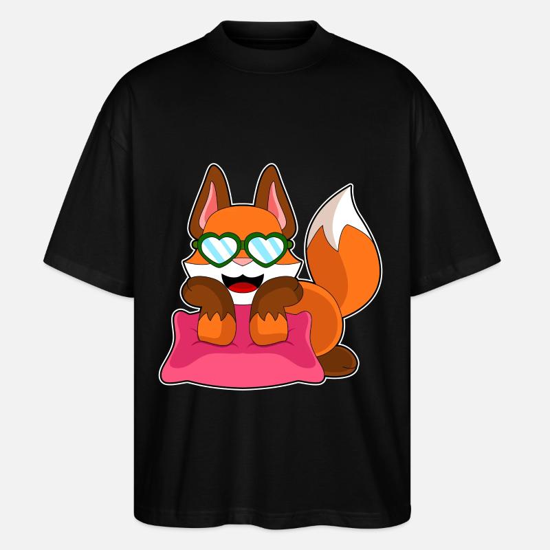 Fuchs Sonnenbrille - Stanley/Stella Oversized Unisex Bio T-Shirt Blaster 2.0 - Schwarz