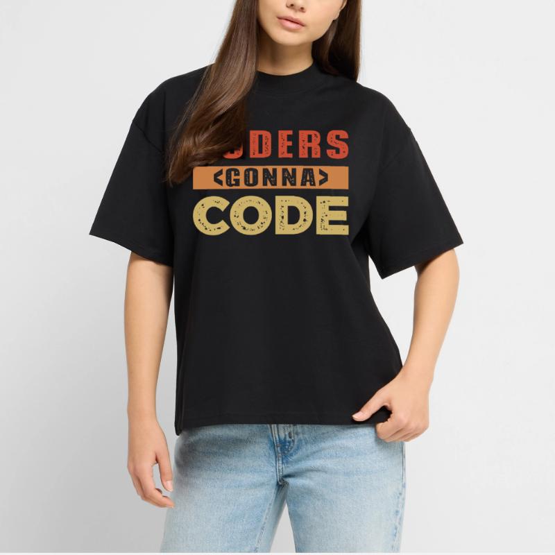 Developer Saying Stanley/Stella Oversized Unisex Organic T-shirt Blaster 2.0