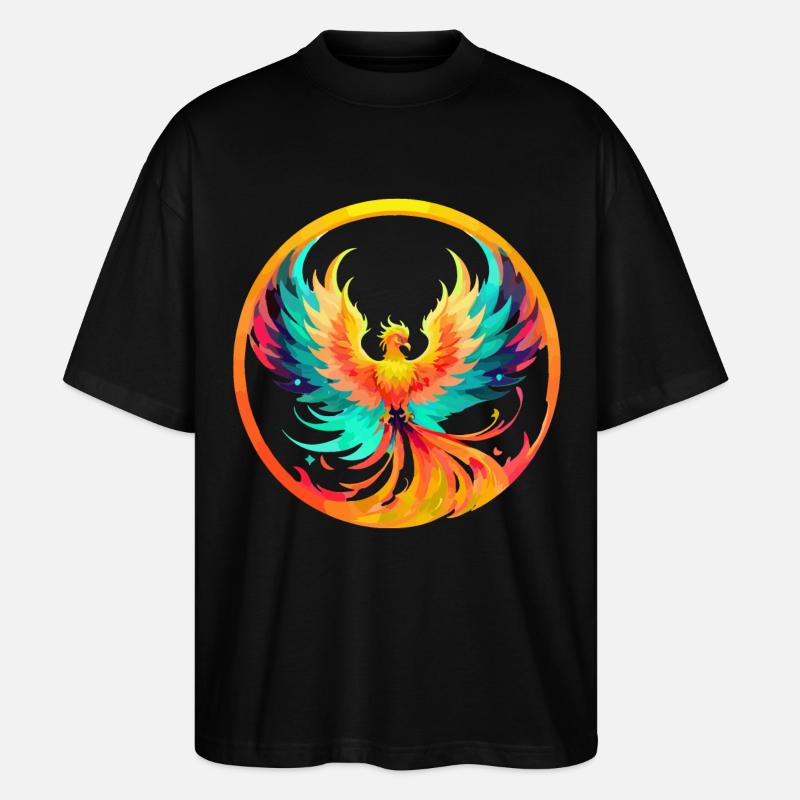 Phoenix Phönix - T-shirt bio Blaster 2.0 coupe oversize Stanley/Stella Unisexe - noir