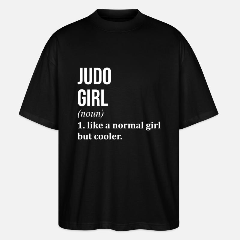 Judo - Stanley/Stella Oversized Unisex Bio T-Shirt Blaster 2.0 - Schwarz