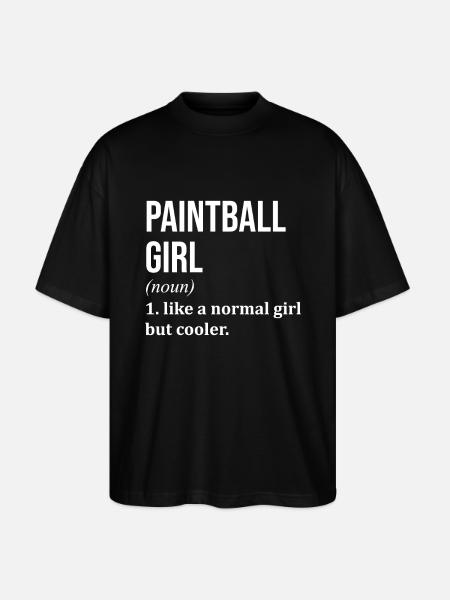 Paintball Paintball Paintball - Stanley/Stella Oversized Unisex Organic T-shirt Blaster 2.0 - black