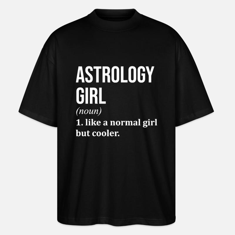 Astrologie - Stanley/Stella Oversized Unisex Bio T-Shirt Blaster 2.0 - Schwarz