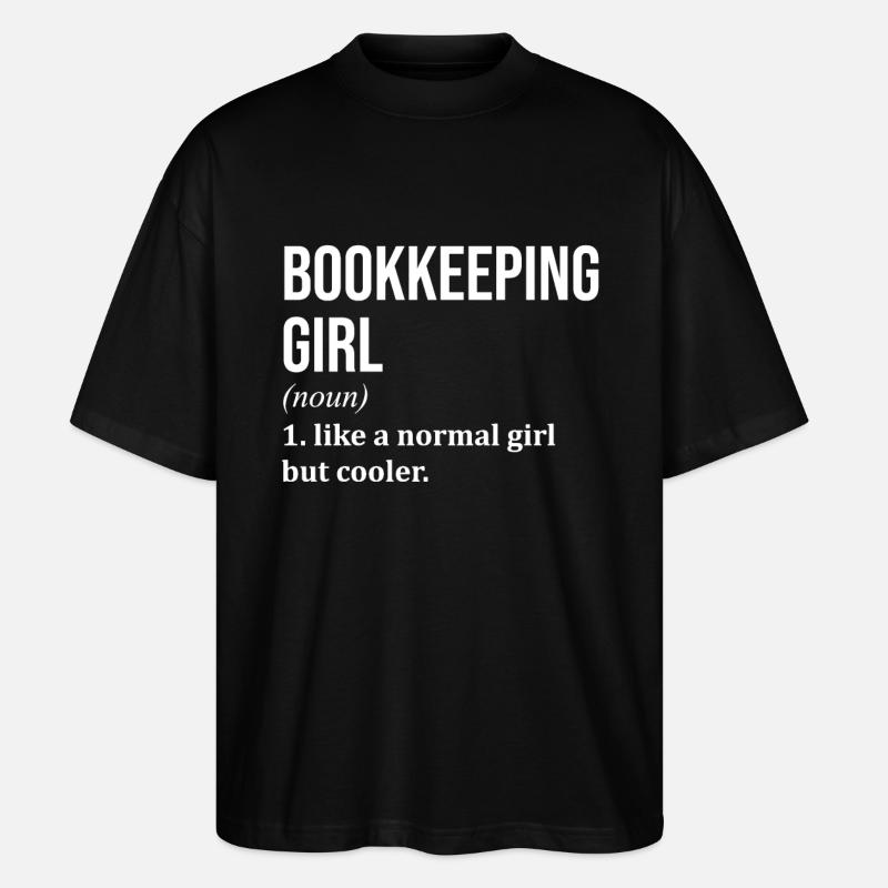 comptable - T-shirt bio Blaster 2.0 coupe oversize Stanley/Stella Unisexe - noir