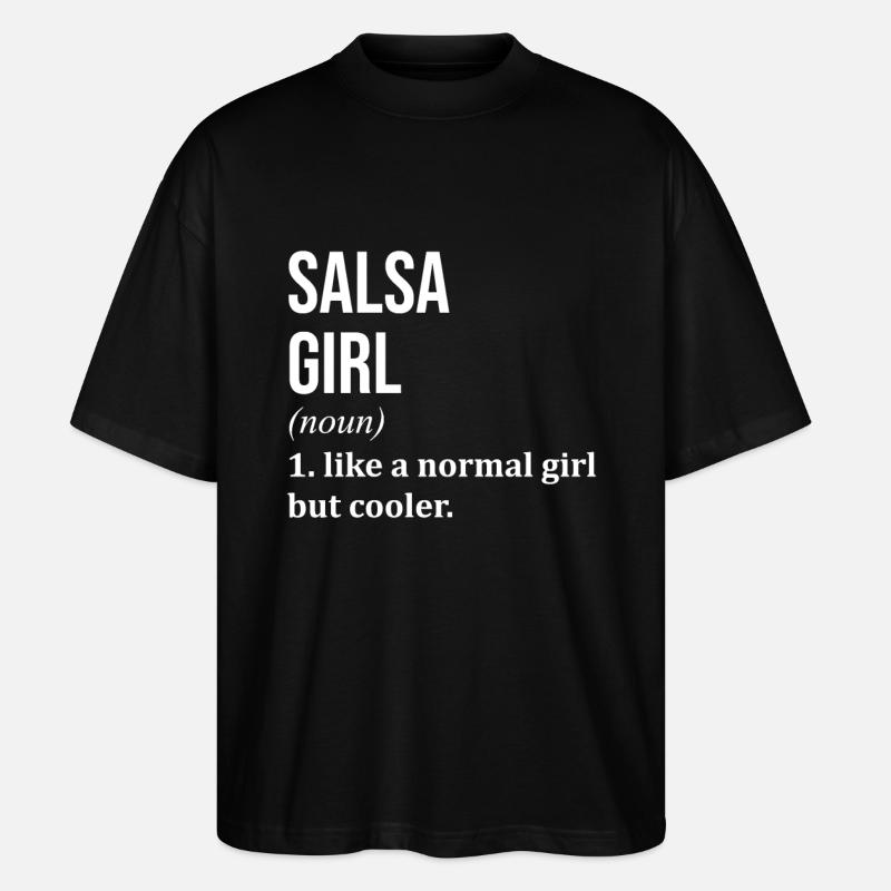 Salsa - Stanley/Stella Oversized Unisex Bio T-Shirt Blaster 2.0 - Schwarz