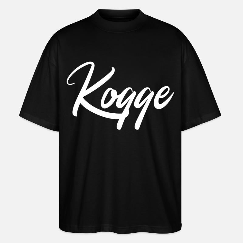 Kogge - Stanley/Stella Oversized Unisex Bio T-Shirt Blaster 2.0 - Schwarz