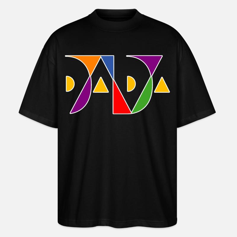 DADA ist bunt! - Stanley/Stella Oversized Unisex Bio T-Shirt Blaster 2.0 - Schwarz