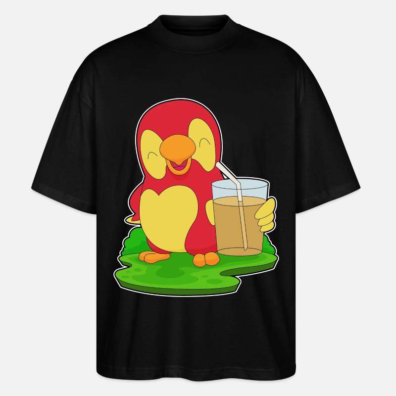 Jus de perroquet - T-shirt bio Blaster 2.0 coupe oversize Stanley/Stella Unisexe - noir