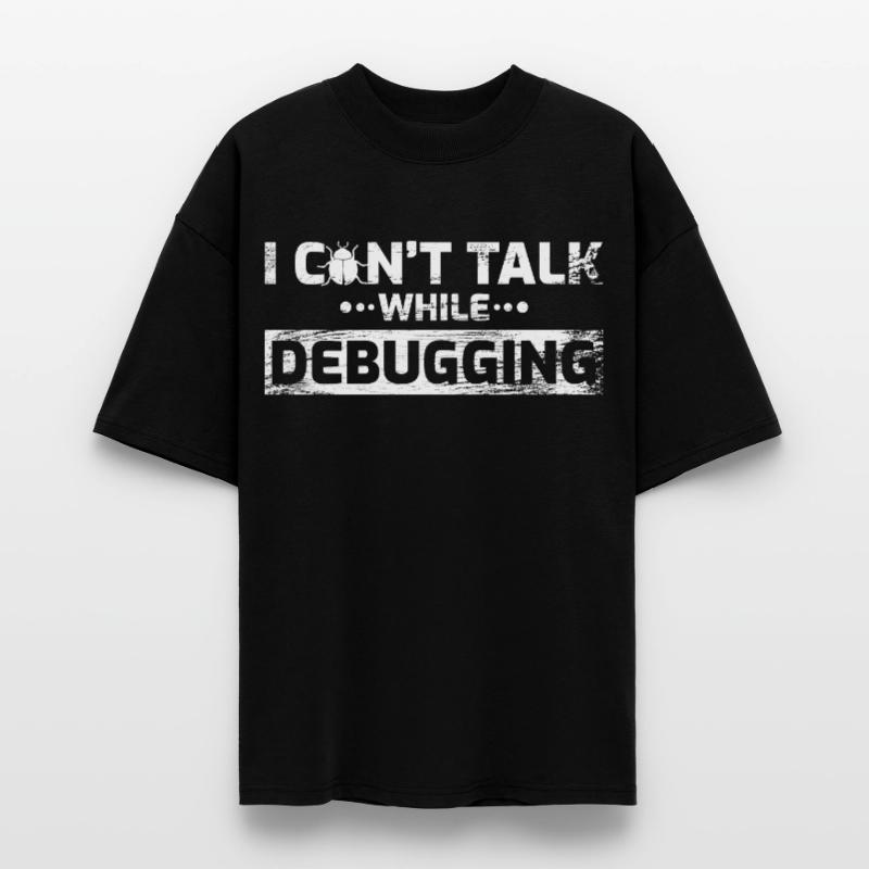 Software Developer Joke Stanley/Stella Oversized Unisex Organic T-shirt Blaster 2.0