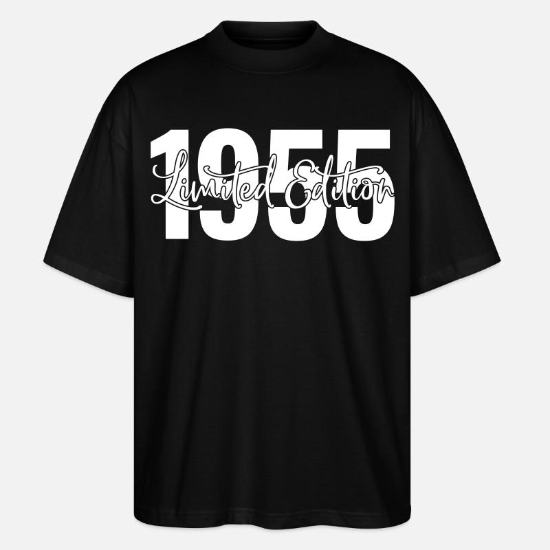 Edition limitée 1955 - T-shirt bio Blaster 2.0 coupe oversize Stanley/Stella Unisexe - noir