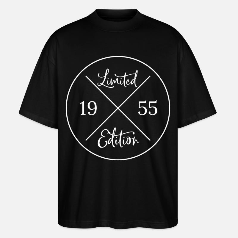 Edition limitée 1955 - T-shirt bio Blaster 2.0 coupe oversize Stanley/Stella Unisexe - noir